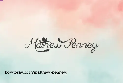 Matthew Penney