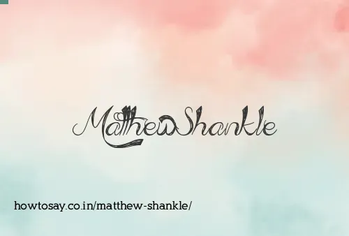 Matthew Shankle