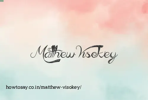 Matthew Visokey