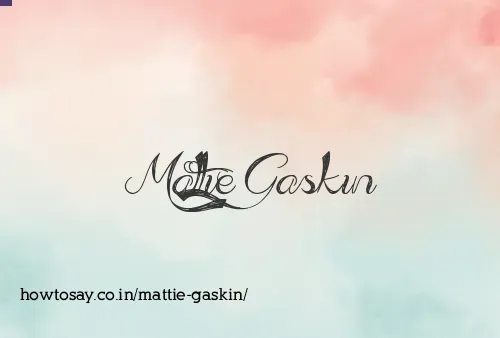 Mattie Gaskin