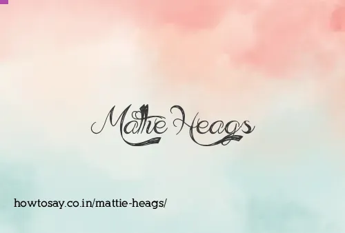 Mattie Heags