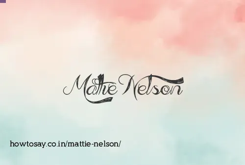 Mattie Nelson