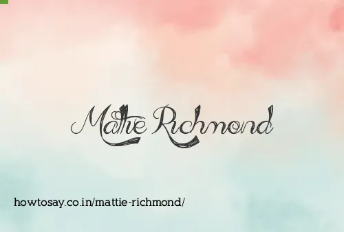 Mattie Richmond