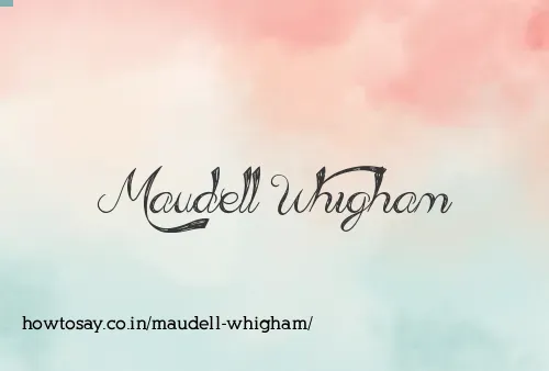 Maudell Whigham