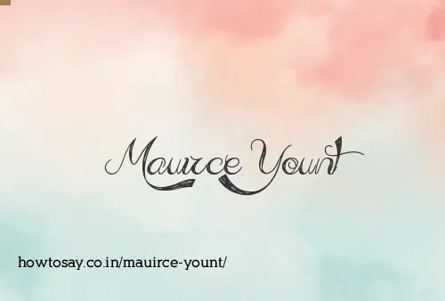 Mauirce Yount