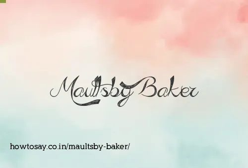 Maultsby Baker