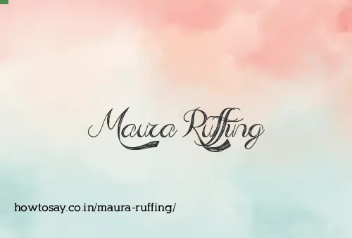 Maura Ruffing