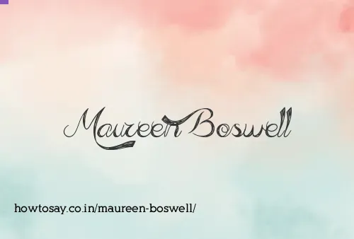 Maureen Boswell