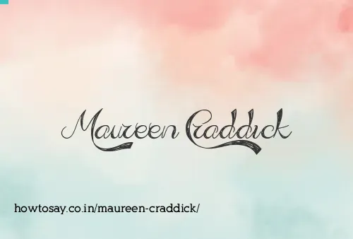 Maureen Craddick
