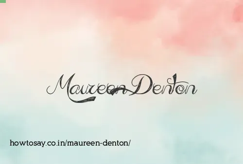 Maureen Denton