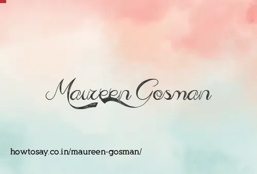 Maureen Gosman
