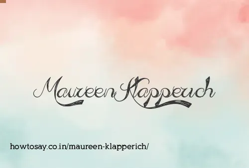 Maureen Klapperich