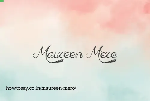 Maureen Mero