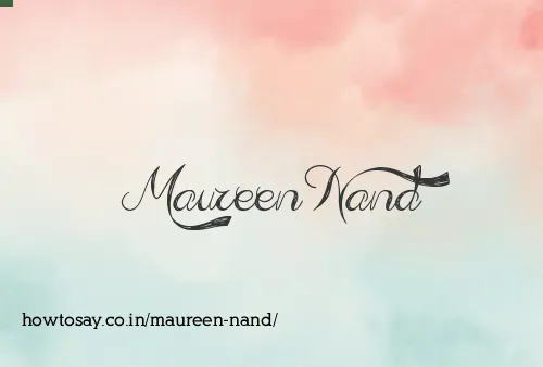 Maureen Nand