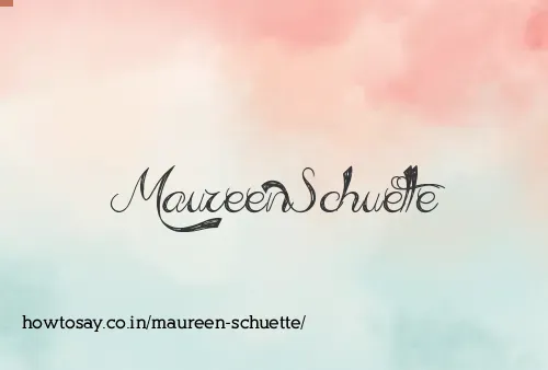 Maureen Schuette