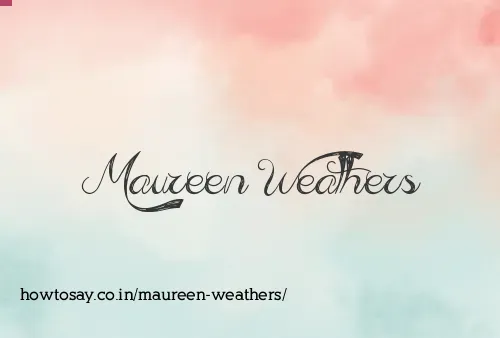Maureen Weathers