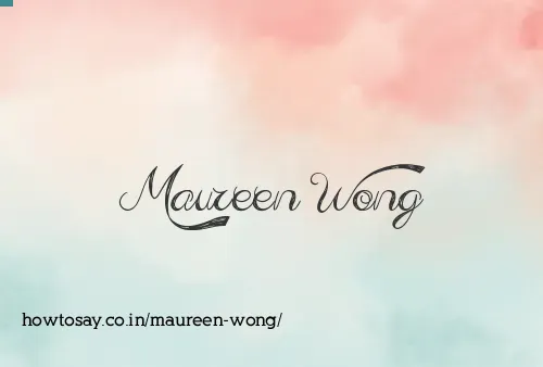 Maureen Wong