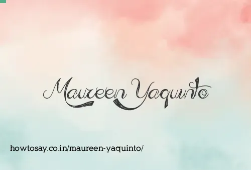 Maureen Yaquinto