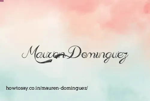 Mauren Dominguez