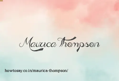Maurica Thompson