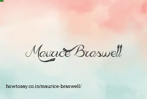 Maurice Braswell