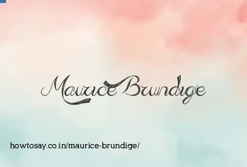 Maurice Brundige