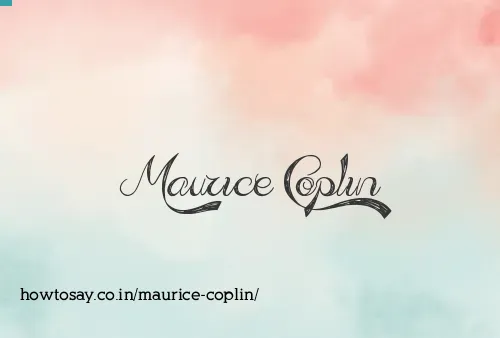 Maurice Coplin