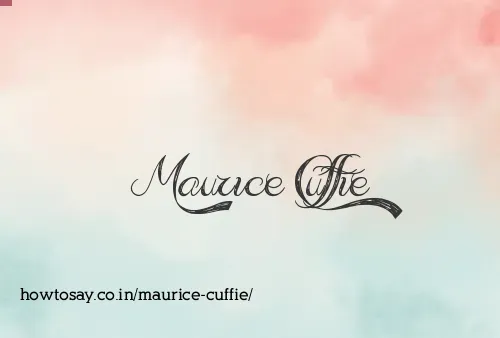 Maurice Cuffie