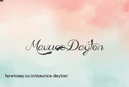 Maurice Dayton
