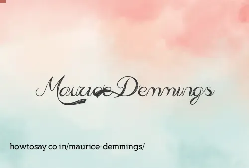 Maurice Demmings