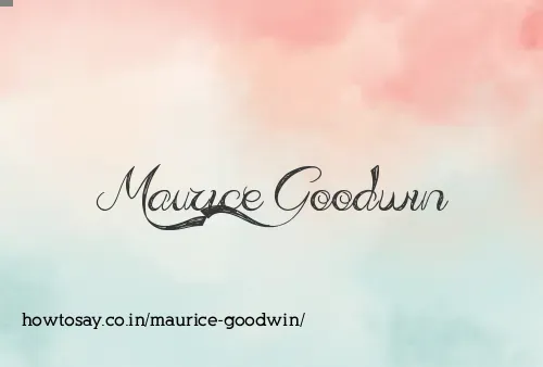 Maurice Goodwin