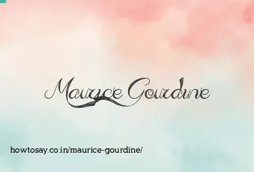 Maurice Gourdine