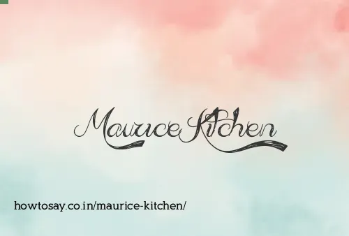 Maurice Kitchen