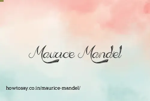 Maurice Mandel