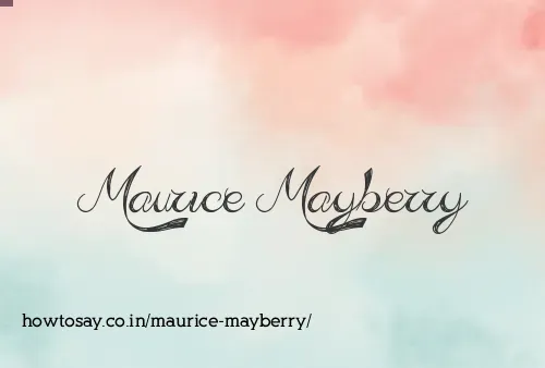 Maurice Mayberry