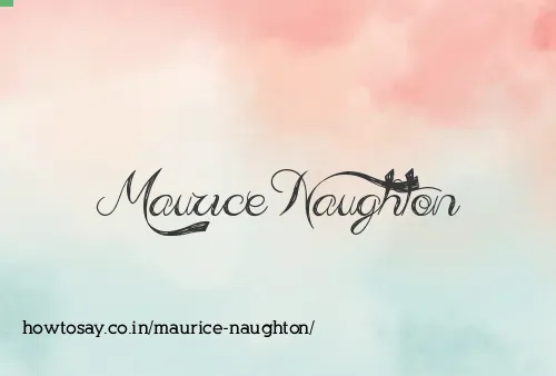 Maurice Naughton