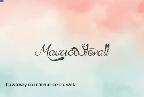 Maurice Stovall