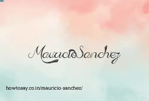 Mauricio Sanchez