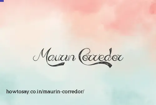 Maurin Corredor