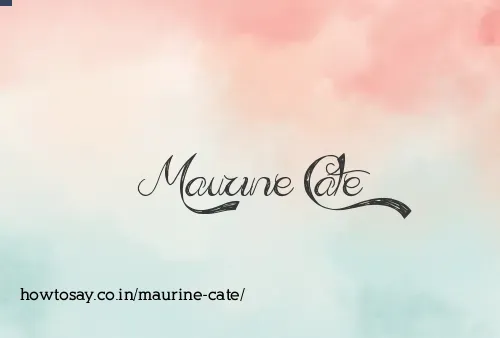 Maurine Cate