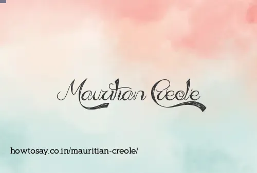Mauritian Creole