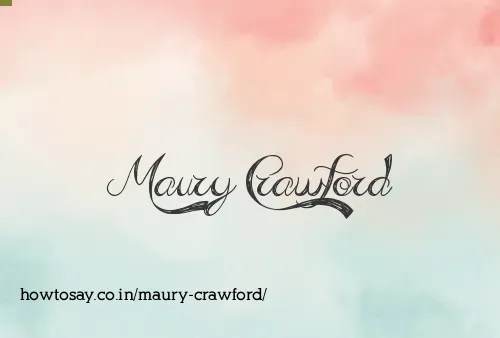 Maury Crawford