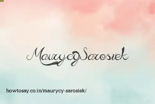 Maurycy Sarosiek