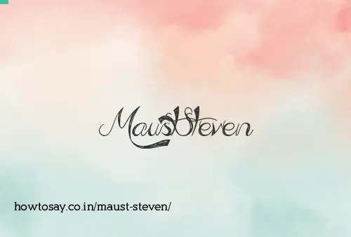 Maust Steven