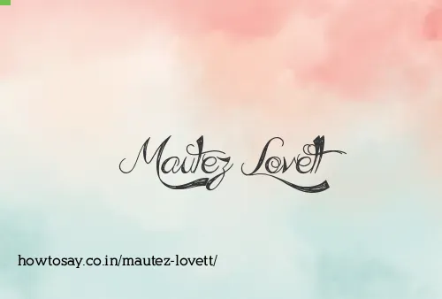 Mautez Lovett
