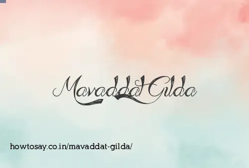 Mavaddat Gilda