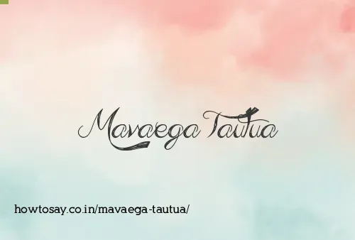 Mavaega Tautua