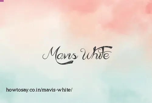 Mavis White