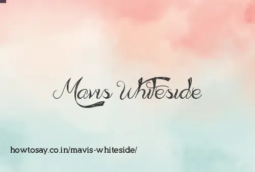 Mavis Whiteside