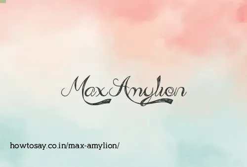 Max Amylion